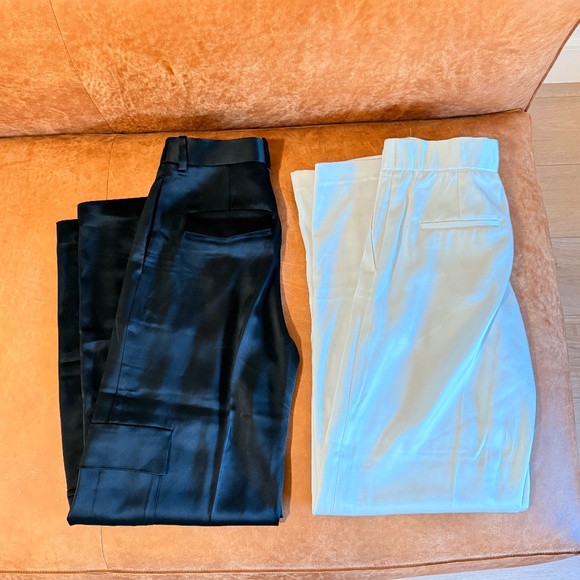 Babaton Satin Pants - Neither Worn - price is for one - Picture 1 of 1